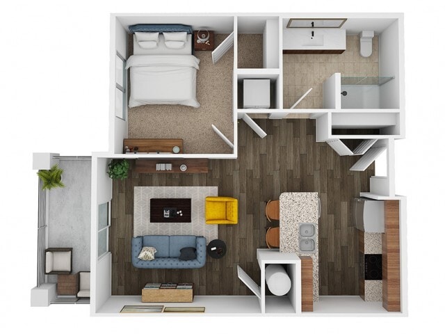 The Glenlee | 1 bed / 1 bath - The Sovana at Stuart