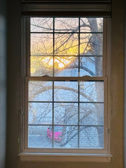 View from master bedroom, great sunsets to the West! - 2172 S. Victor St.