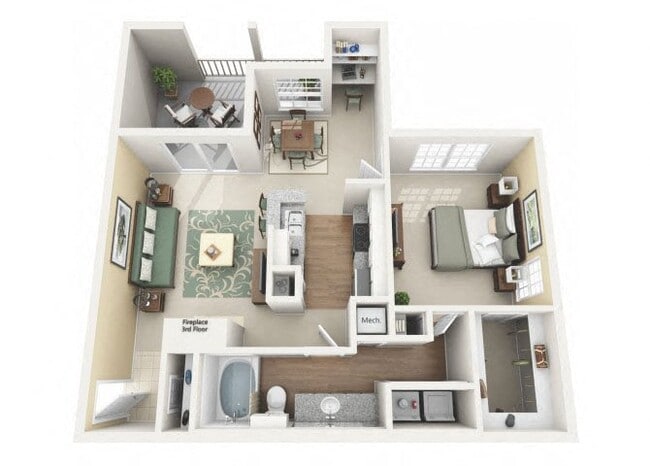 Floorplan - Churchill on the Park