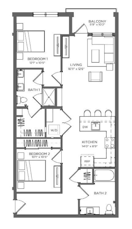 Floorplan - Zia Sunnyside