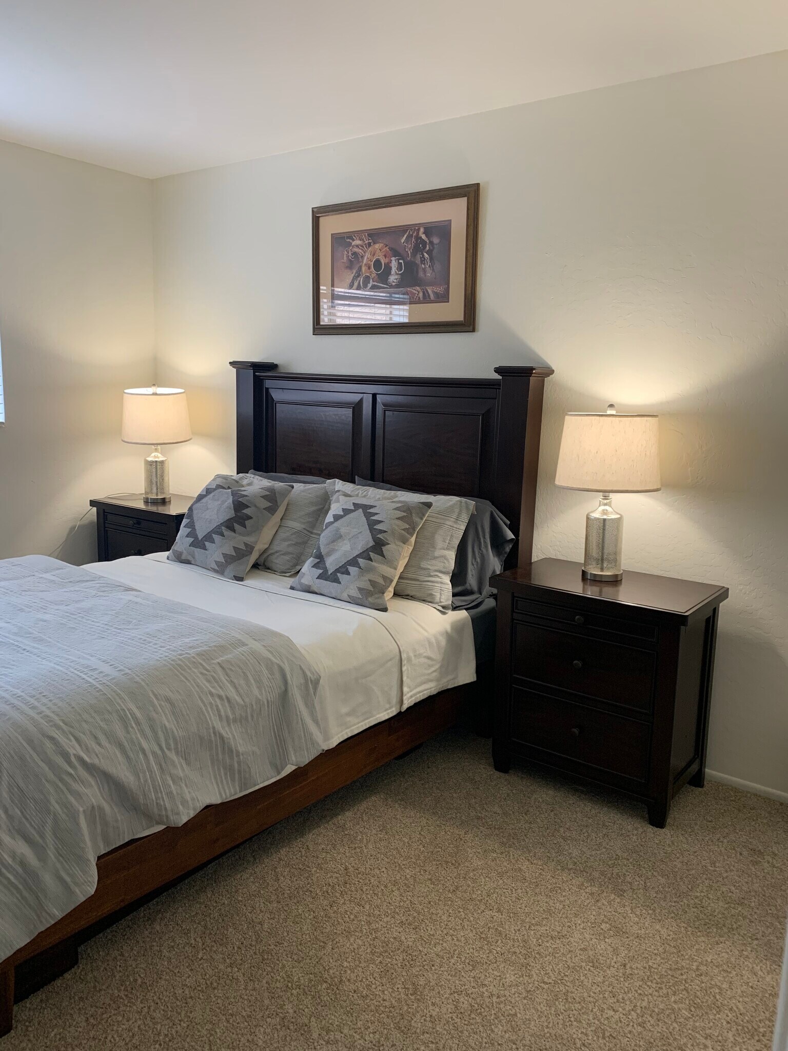 Queen bed - 7502 E Carefree Dr