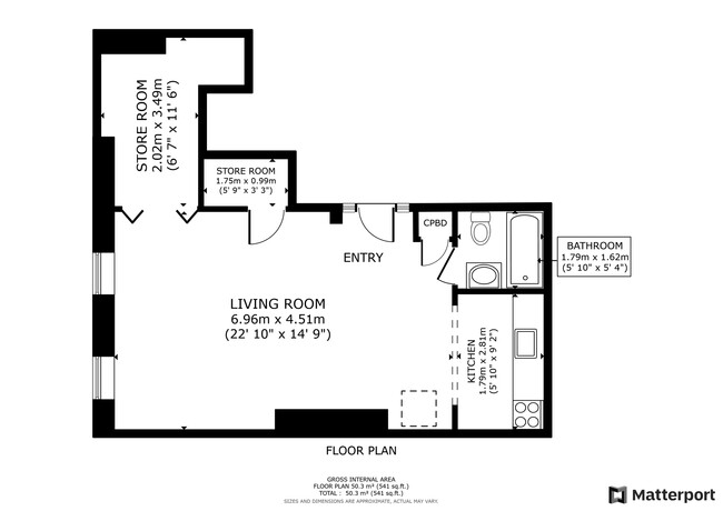 Floorplan - Flats of Saint Paul