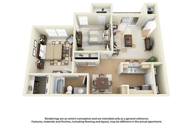 Floorplan - Hayworth Apartments- F76