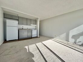 Living Area/Kitchen - 500 University Ave