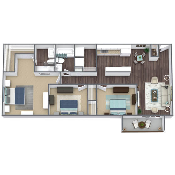 Floorplan - Hampton Park