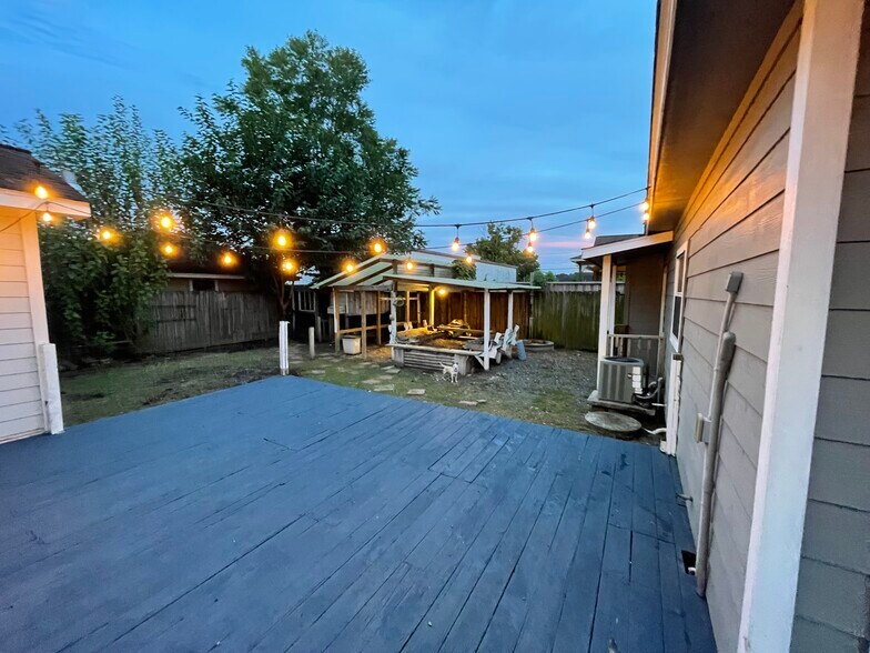 Back yard - 1934 July St