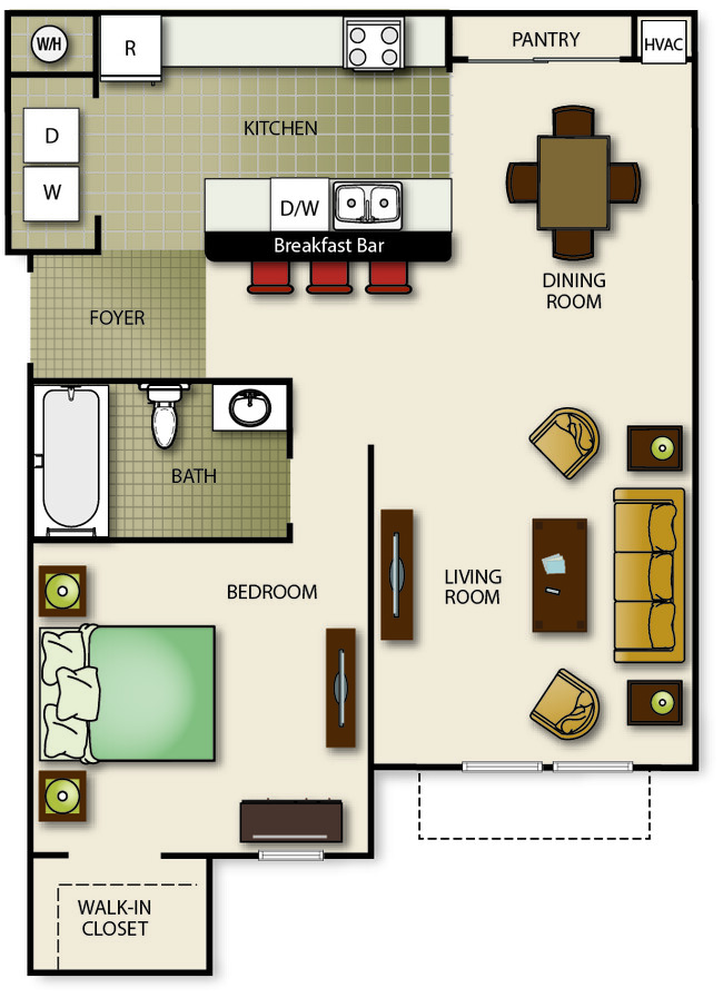 Floorplan - Fountains at San Remo Court