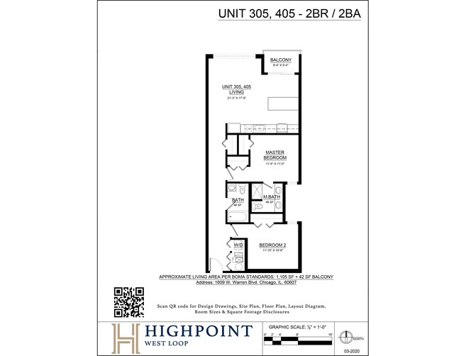 Floorplan - HIGHPOINT West Loop