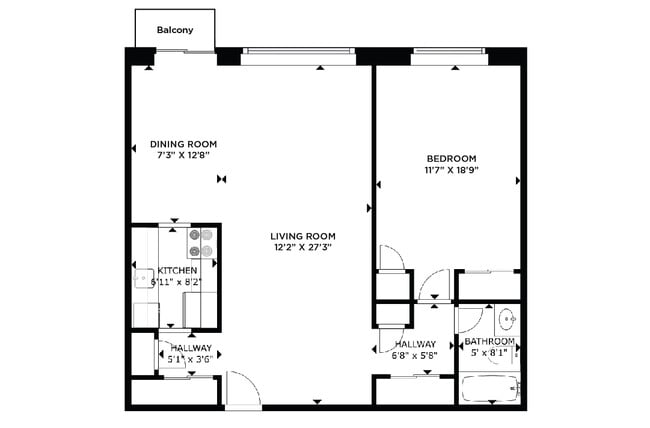 Floorplan - Royal Towers