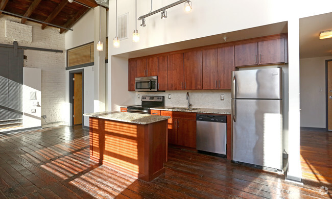 Original Hardwood Floors - The Lofts at Franklin
