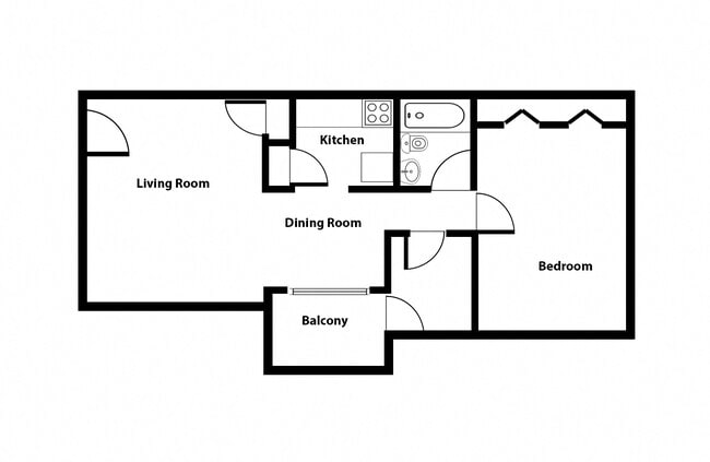 Floorplan - Flats of Chambersburg - North