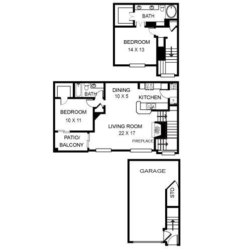 Floorplan - Sedona Springs