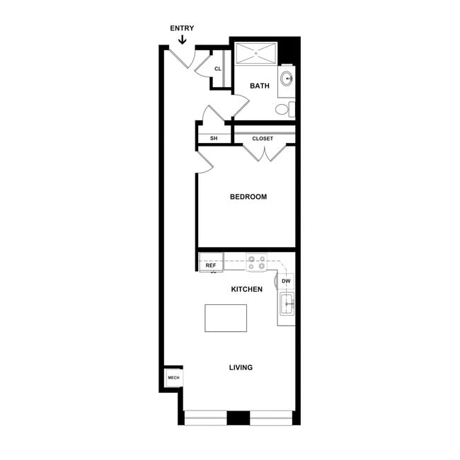 Floorplan - The Residences on Appleton, A 55+ Community