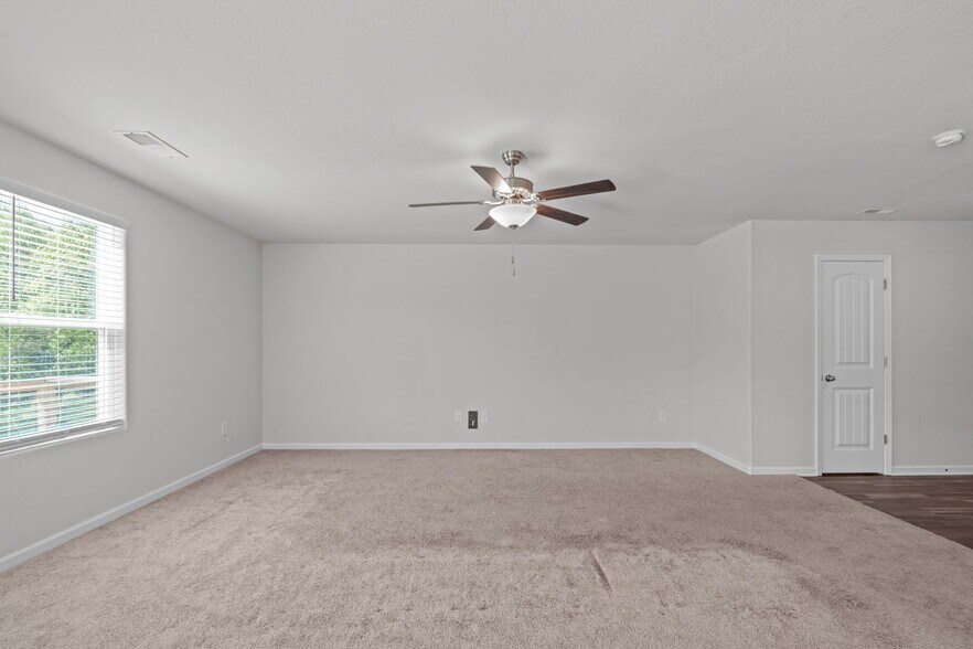 new LVP flooring throughout! All carpet in living room as been removed - 80 Doonbeg Dr