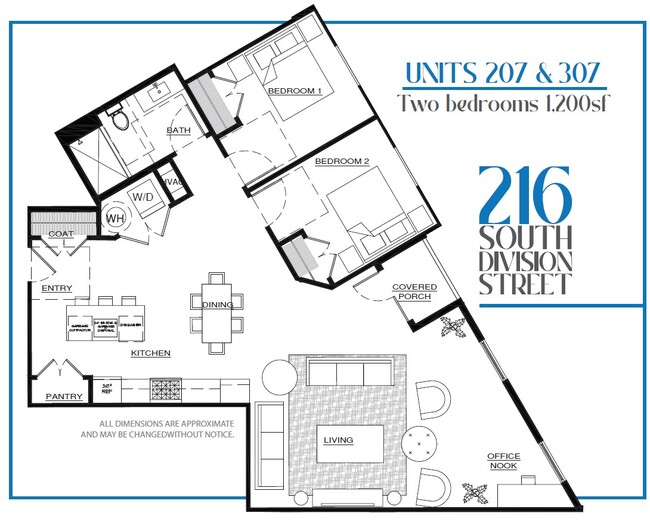 Floorplan - 216 S Division St