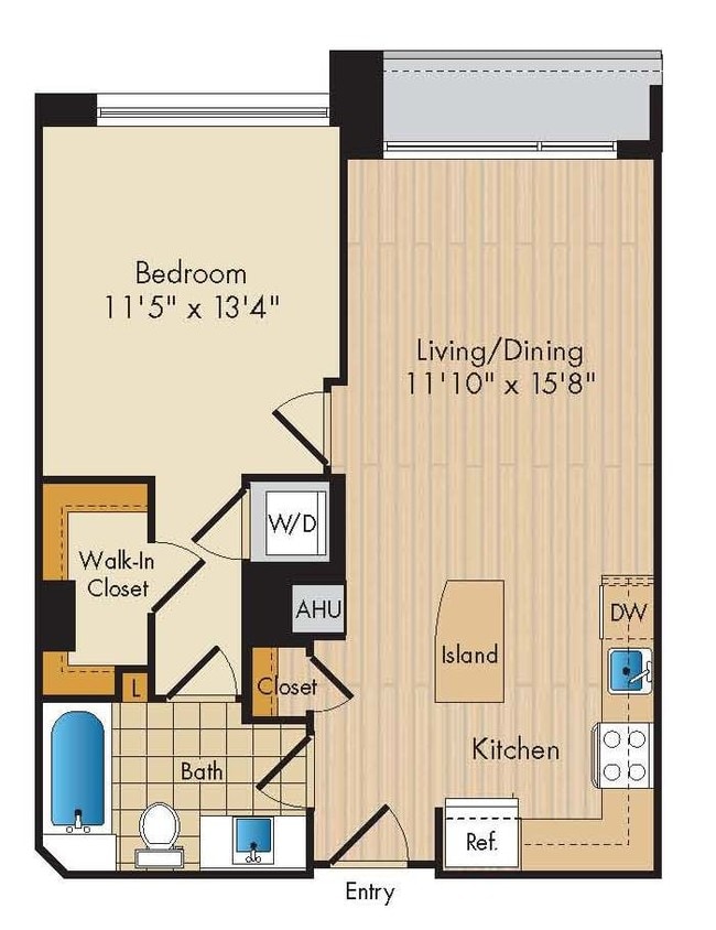 Floorplan - Flats 130 at Constitution Square