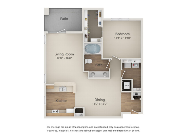 Floorplan - The Park at Monterey Oaks