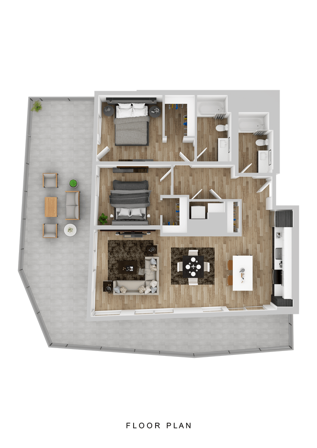 Floorplan - Hyas Point Apartments