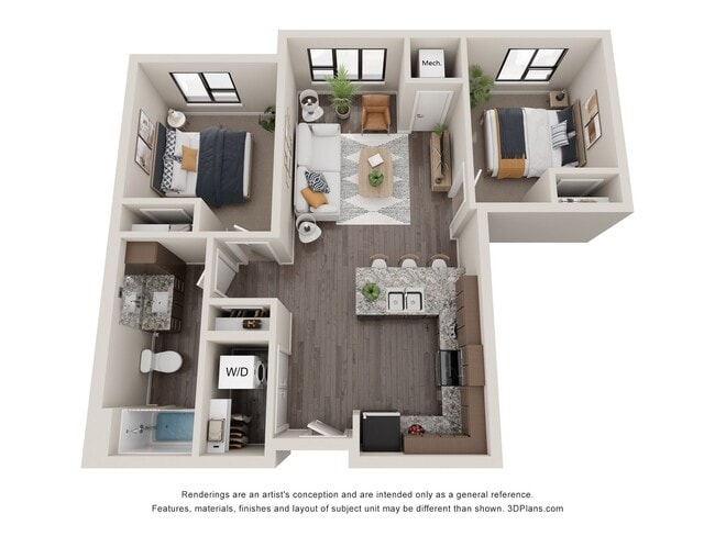 Floorplan - Decatur Landing I & II