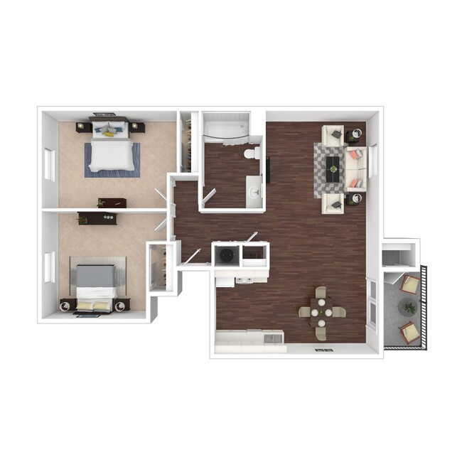 Floorplan - Hastings Park Apartments