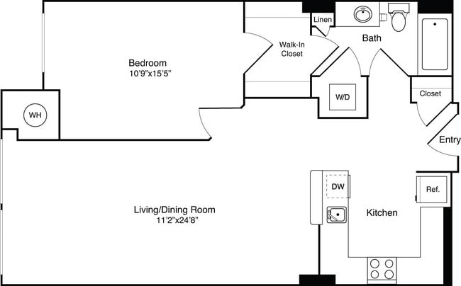 Floorplan - The Prime at Arlington Courthouse