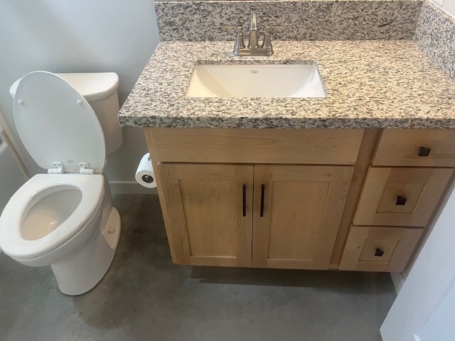 Master bathroom sink and toilet - 1048 Whipple St