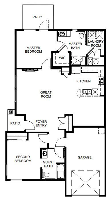 Floorplan - Reverie at Silver Creek