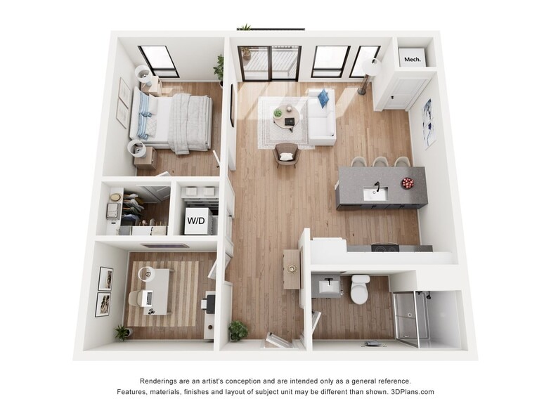 Interior Photo - Silos Apartments