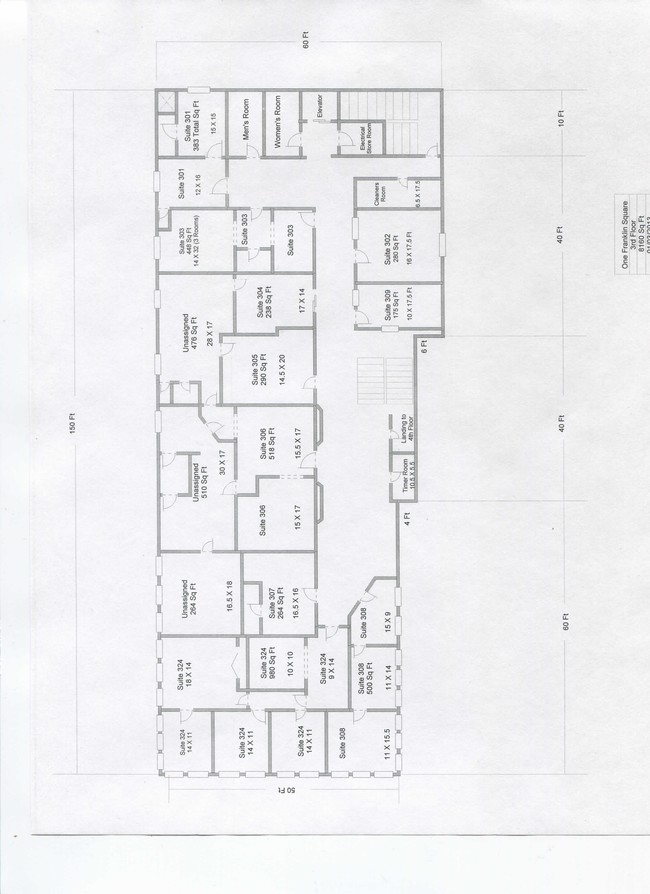 Floorplan - One Franklin Square