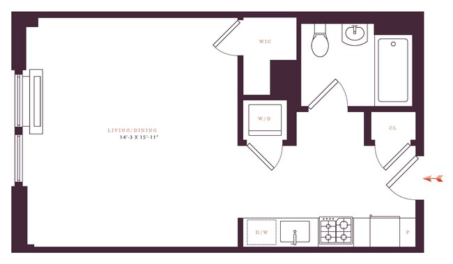 Floorplan - The Nathaniel