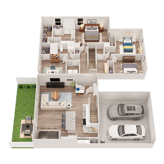 Floorplan - Huff Creek