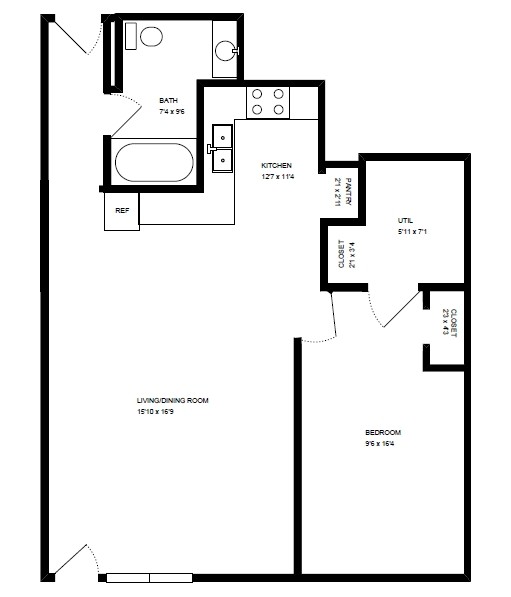 Floorplan - 2140 N Halsted