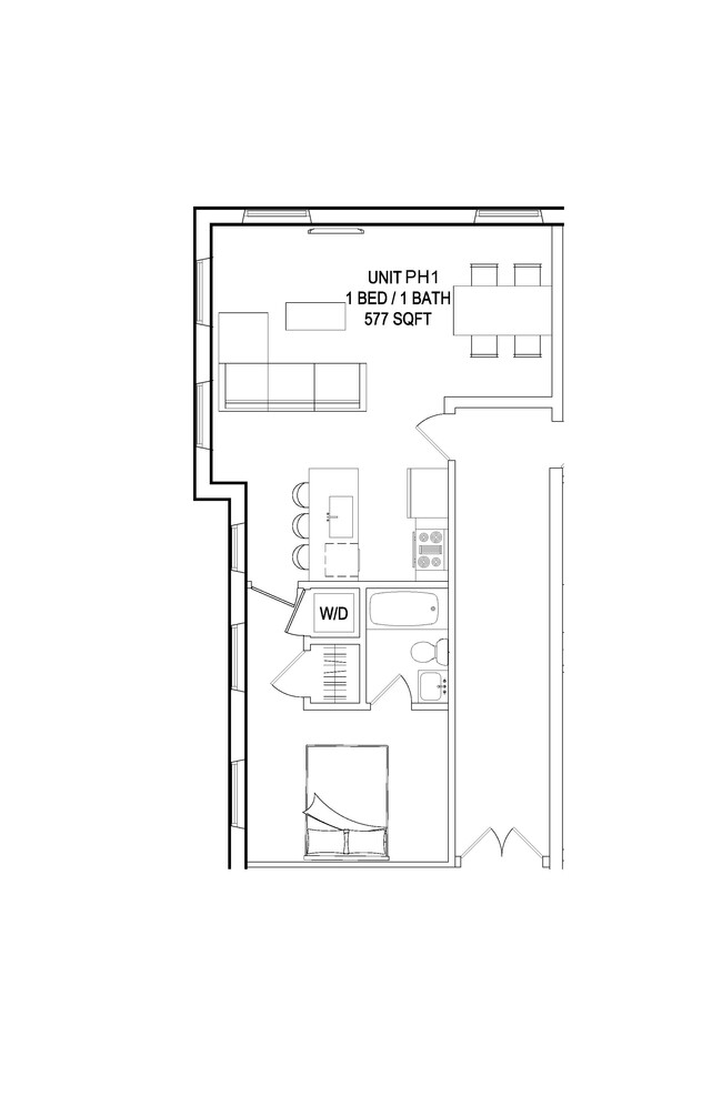 Floorplan - Dickinson Lofts