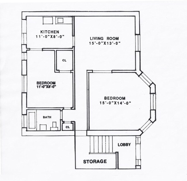 Floorplan - 437-59 W. Belmont Ave.