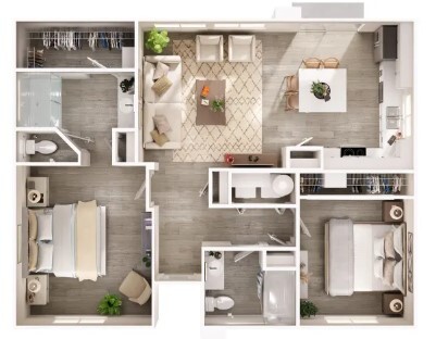 Floorplan - Casitas on Catalina