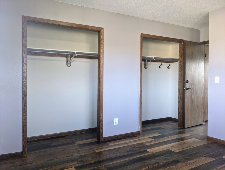 Upstairs master bedroom with double closets - 2114 Laforest Ave