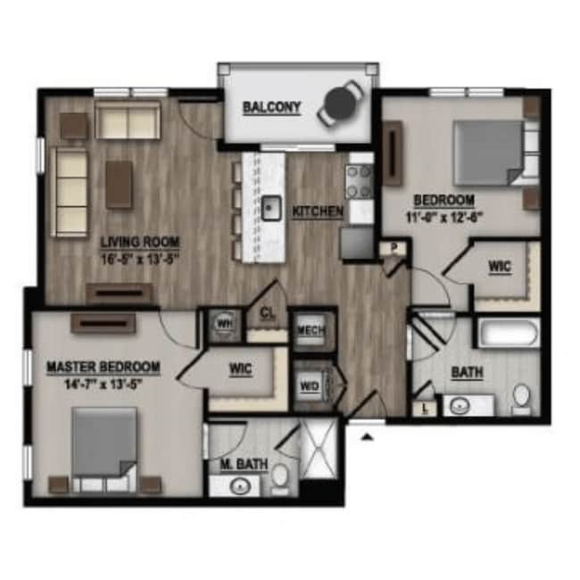 Floorplan - Parc at Princeton Junction
