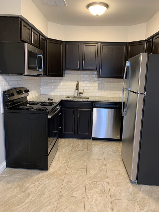 Updated Kitchen - Brookside Apartments
