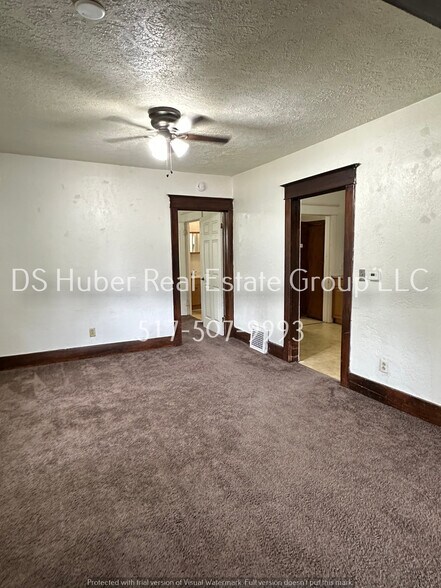 Entry to the kitchen door on right. Entry to bedroom door straight ahead - 151 Garden St