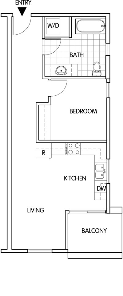 1BR/1BA - Mar Vista Lofts