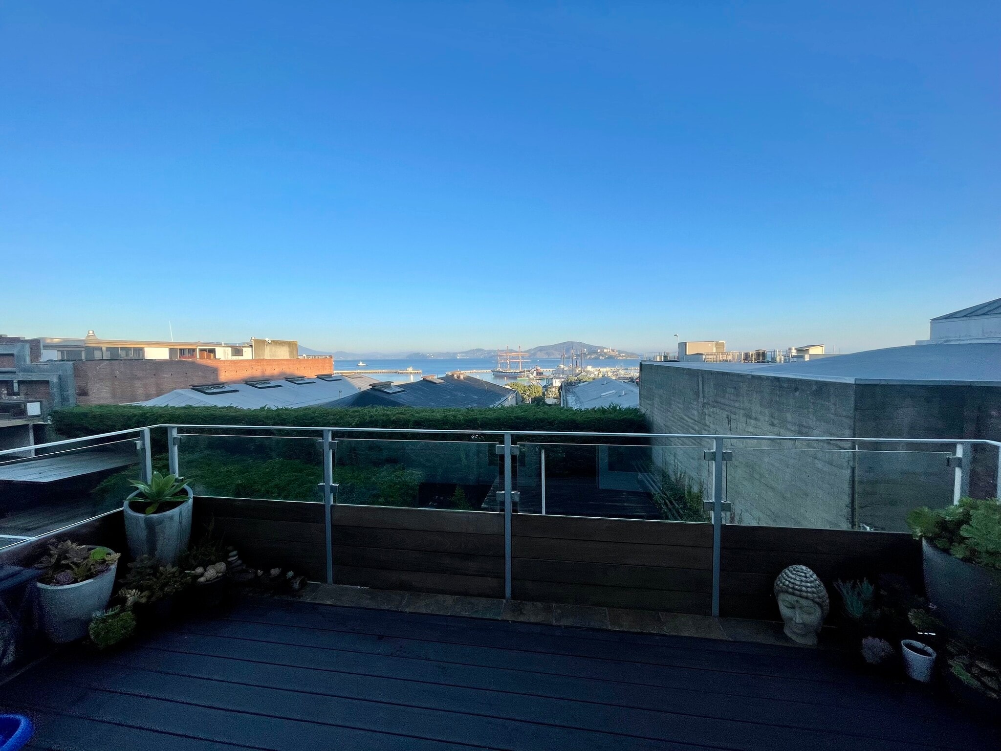 The view from the deck off of the living room - 836 N Point St