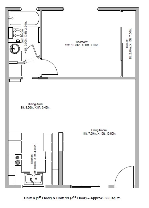 Units 8&19 - Casa Carlotta
