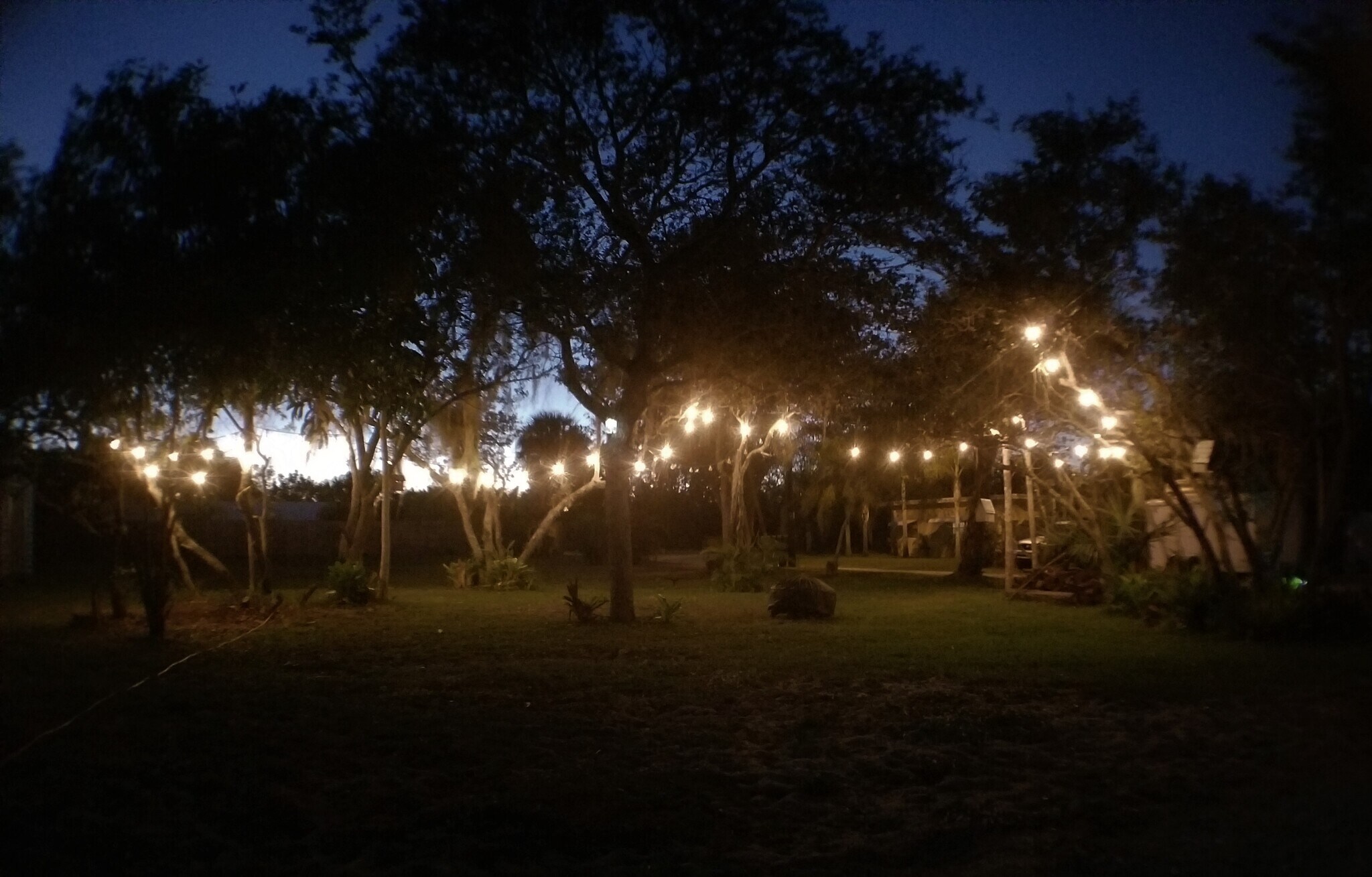 Side yard and bonfire pit - 8692 SE Kingsley St