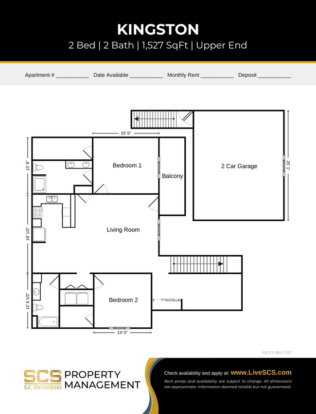 Floorplan - Village Estates Apartment Community