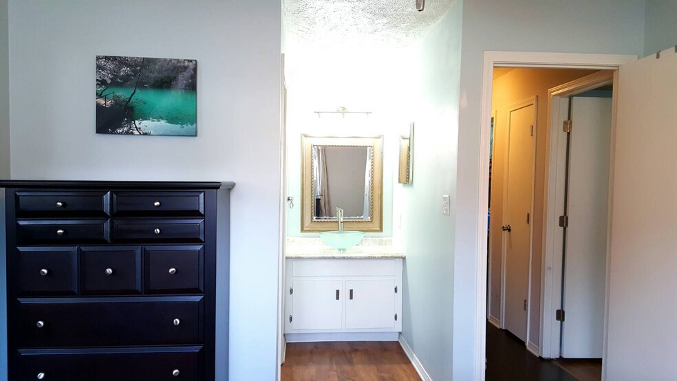 Bedroom 2: Gorgeous vanity - 1920 Tracy Drive