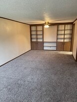 2 Bedroom living room - Amhurst Apartments