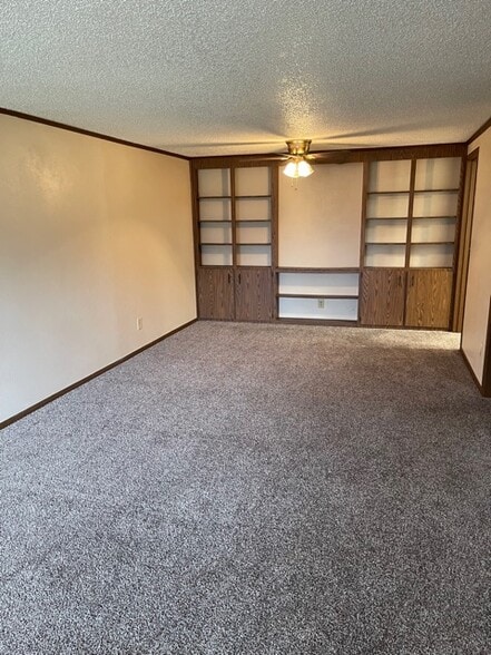 2 Bedroom living room - Amhurst Apartments