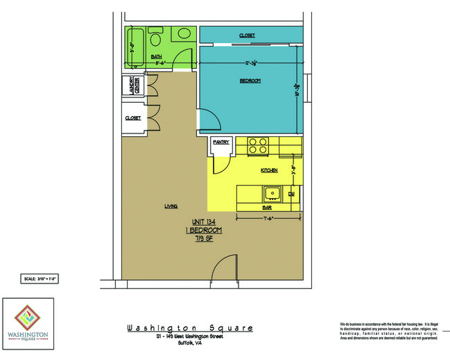 Floorplan - Washington Square