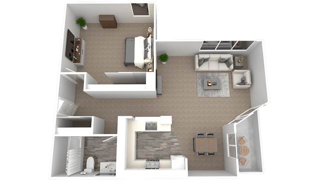 Floorplan - Orchard Village Apartments