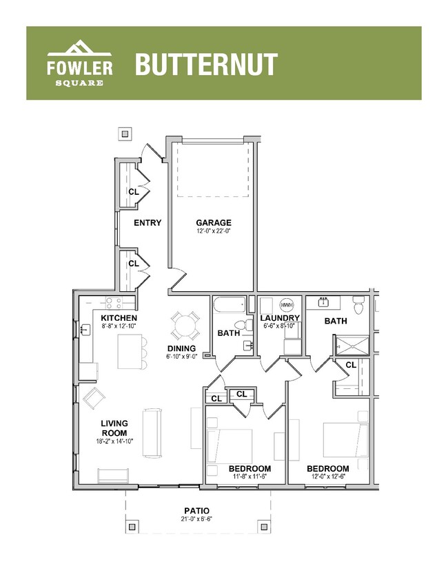 Floorplan - Fowler Square